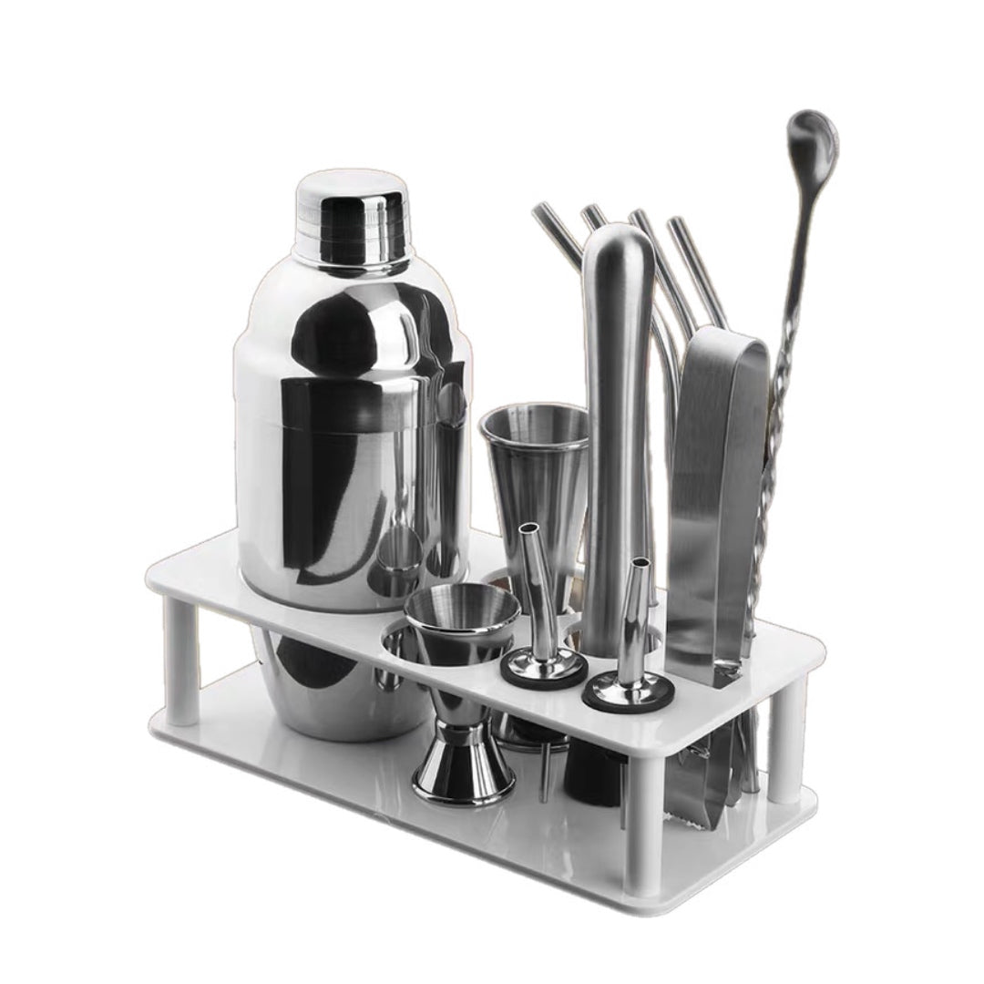 Stainless-Steel 12-Piece Cocktail Set