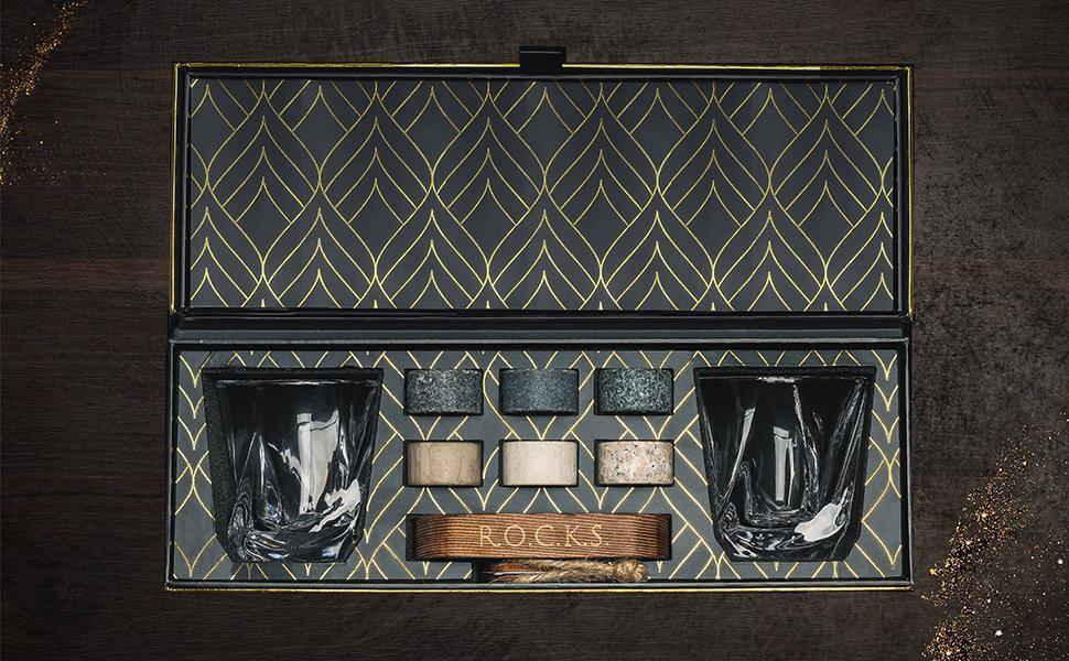 The Connoisseur's Set - Chilling Stones & Twist Glass Edition