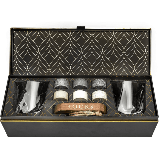 The Connoisseur's Set - Chilling Stones & Twist Glass Edition