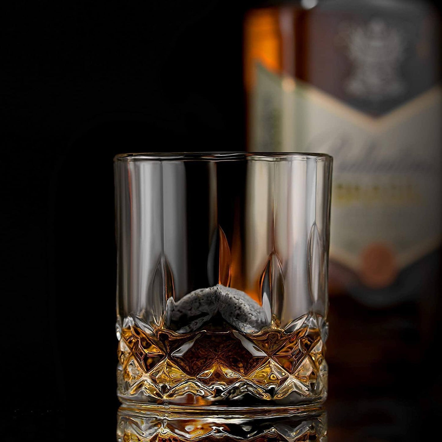 The Connoisseur's Set - Chilling Stones & Signature Scotch Glass Edition
