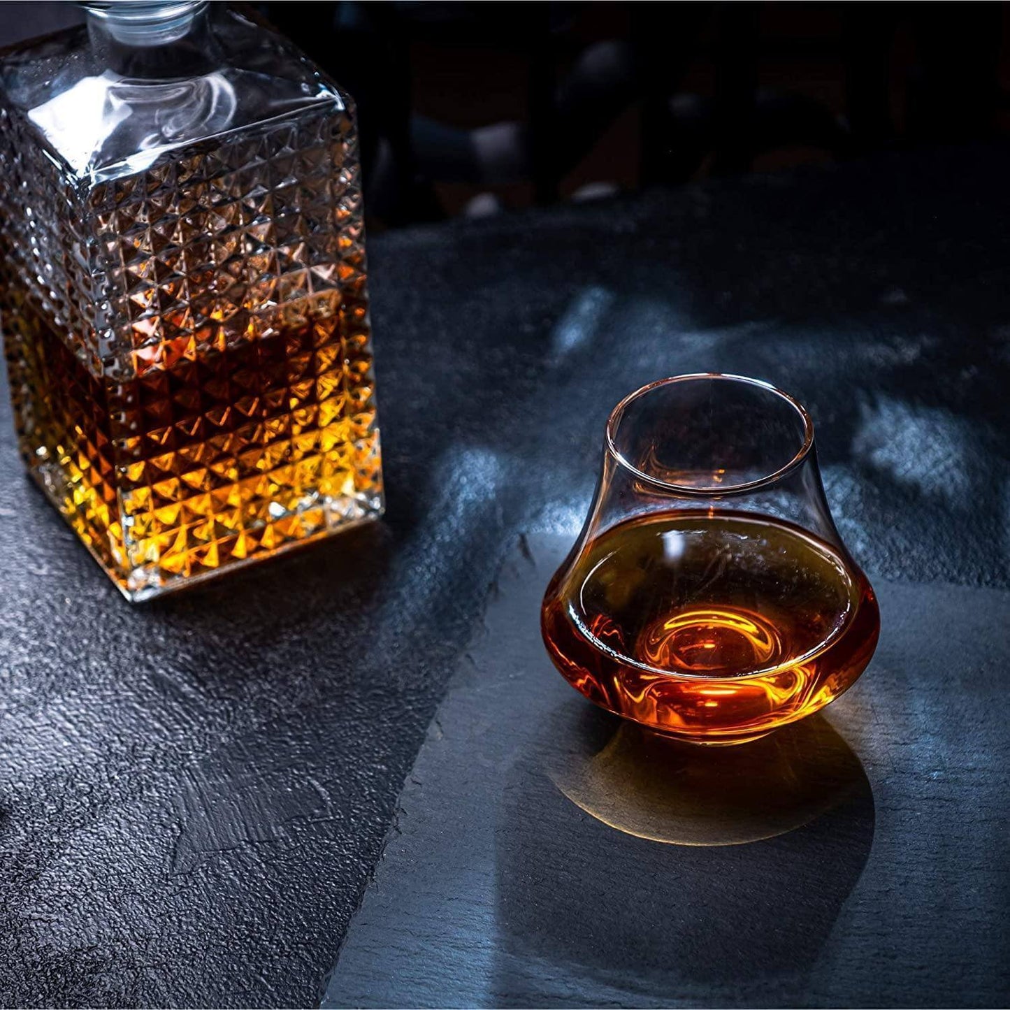 The Connoisseur's Set - Chilling Stones & Crystal Nosing Tasting Glass