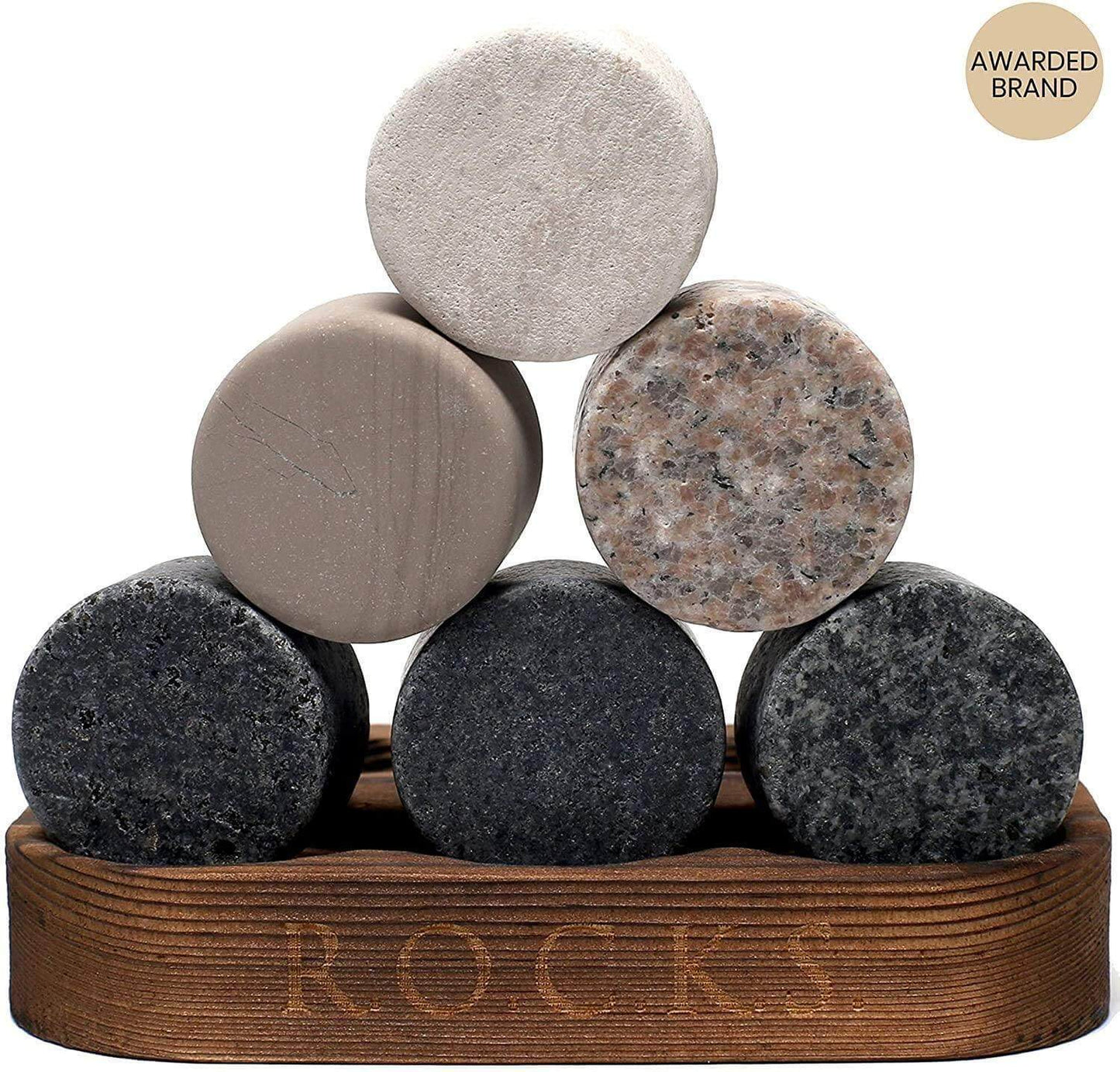 The Connoisseur's Set - Chilling Stones & Signature Scotch Glass Edition