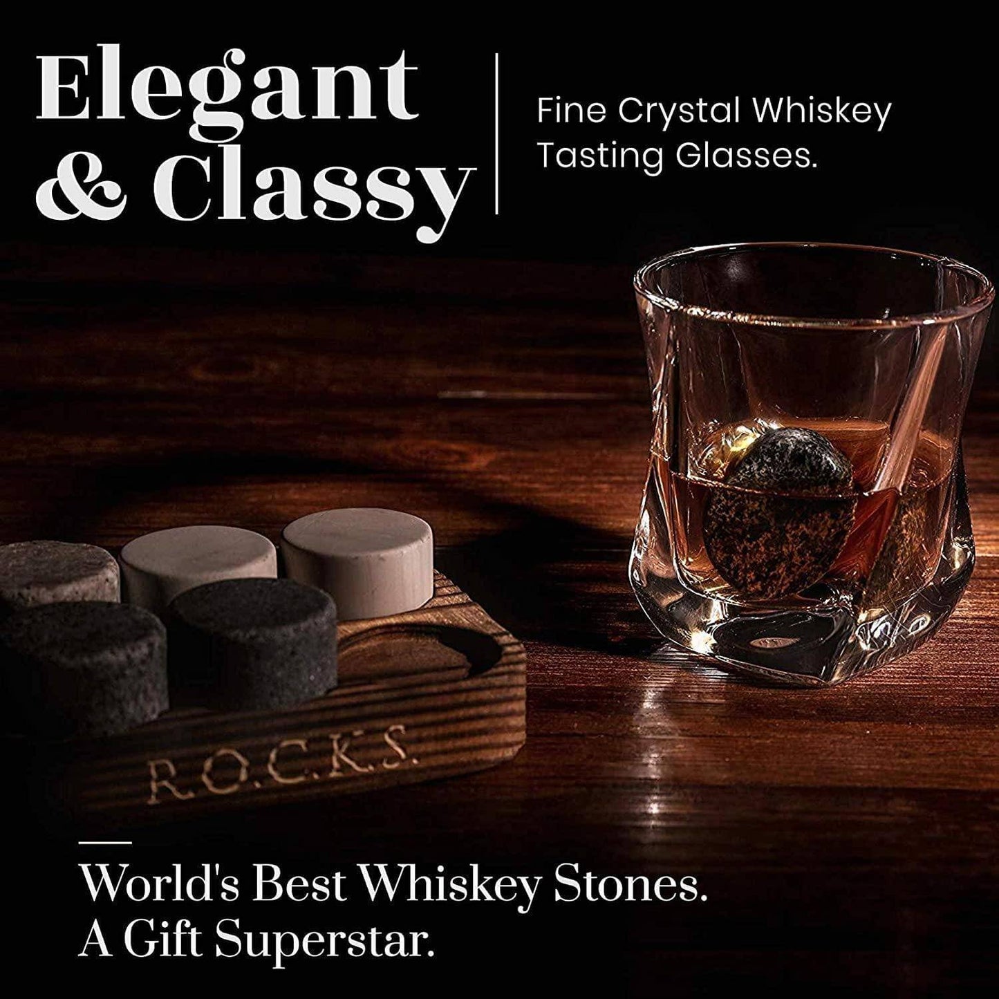 The Connoisseur's Set - Chilling Stones & Twist Glass Edition