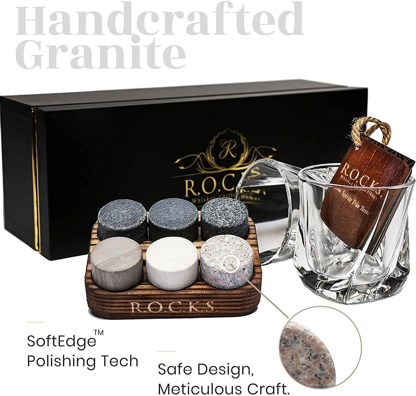 The Connoisseur's Set - Chilling Stones & Twist Glass Edition
