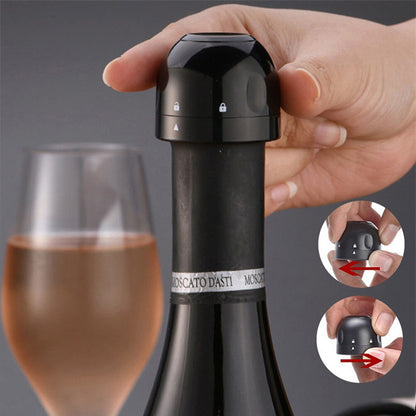 Locking/Unlocking Bottle Stopper