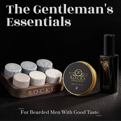 The Gentleman's Essentials - Chilling Stones & Grooming Kit Gift Set