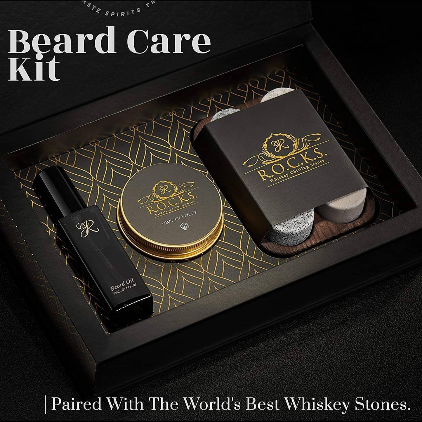 The Gentleman's Essentials - Chilling Stones & Grooming Kit Gift Set