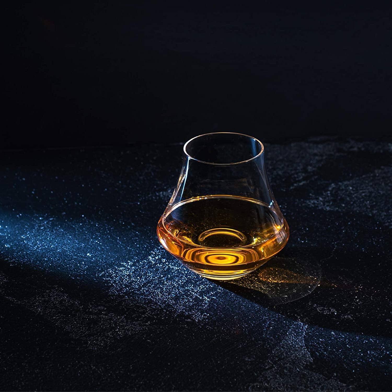 The Connoisseur's Set - Chilling Stones & Crystal Nosing Tasting Glass –  TheWhiskeyDepot